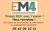 EM4 - Le travail au service de l'insertion : EM4 recrute !